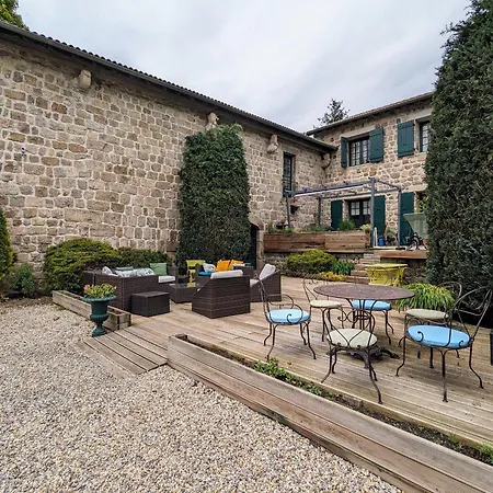 Ferme De Charme Avec Piscine Et Tennis Prives - Fr-1-582-496 Bed & Breakfast