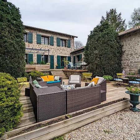 Ferme De Charme Avec Piscine Et Tennis Prives - Fr-1-582-496 Bed & Breakfast